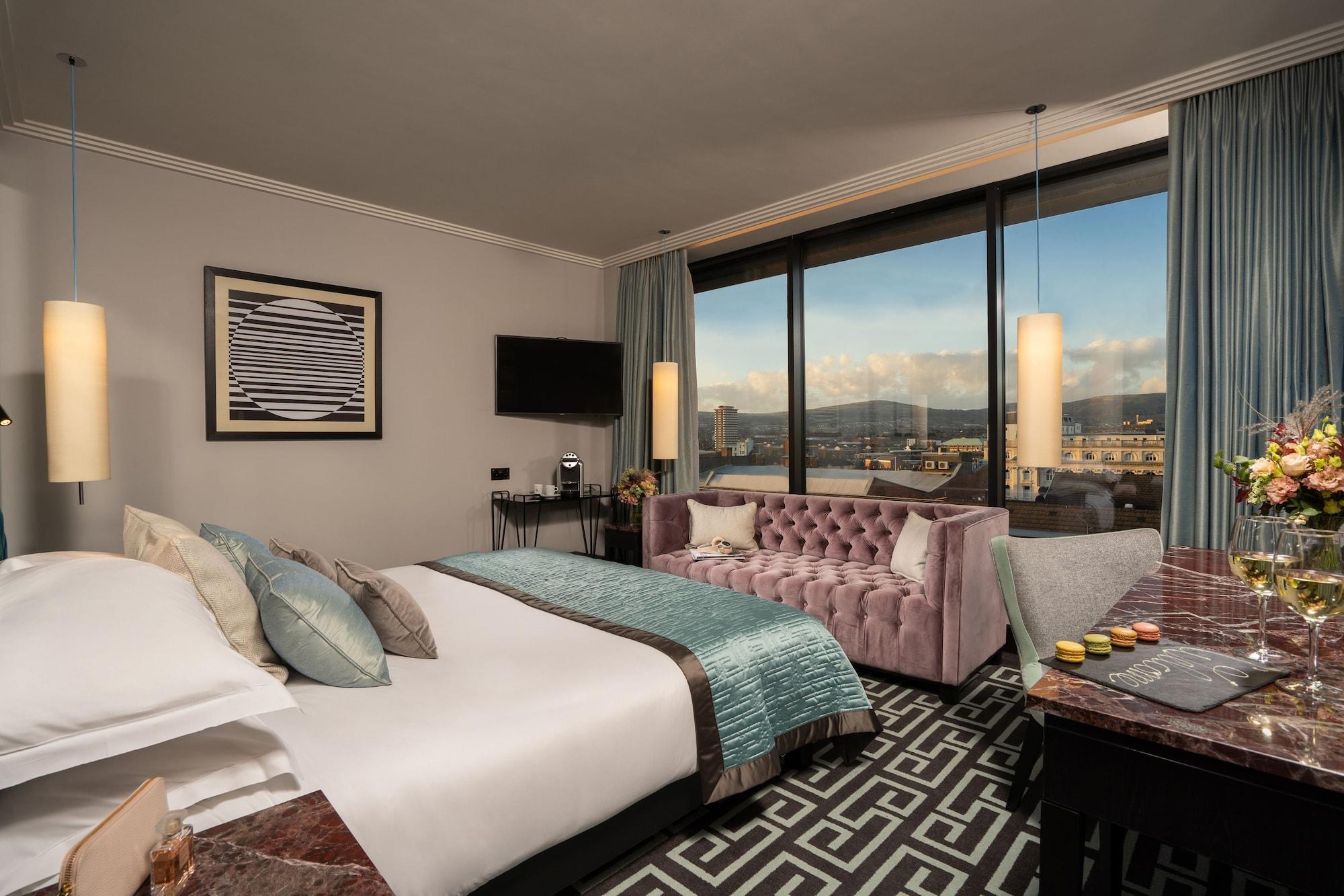 ザ フィッツウィリアム ホテル ベルファスト エクステリア 写真 A bedroom at the hotel